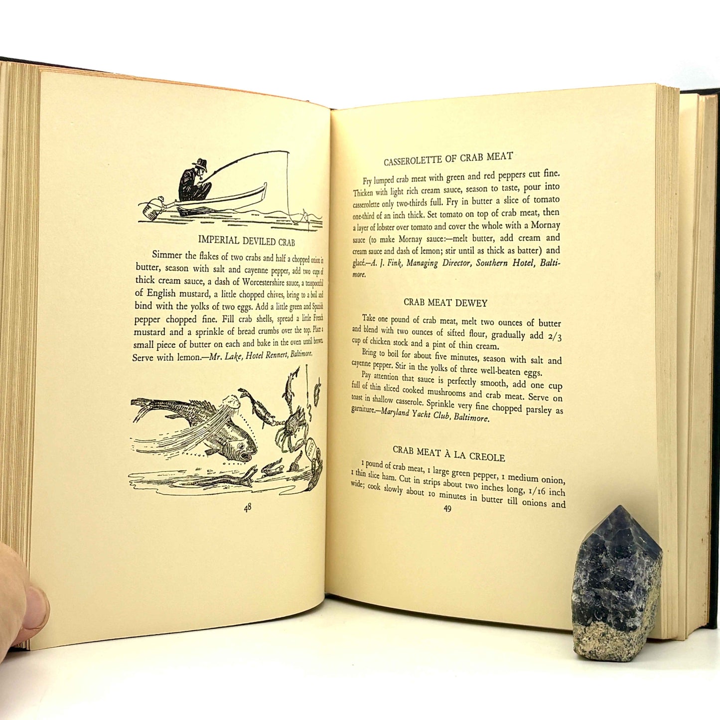 STIEFF, Frederick Philip "Eat, Drink & Be Merry in Maryland" [Putnam, 1932]