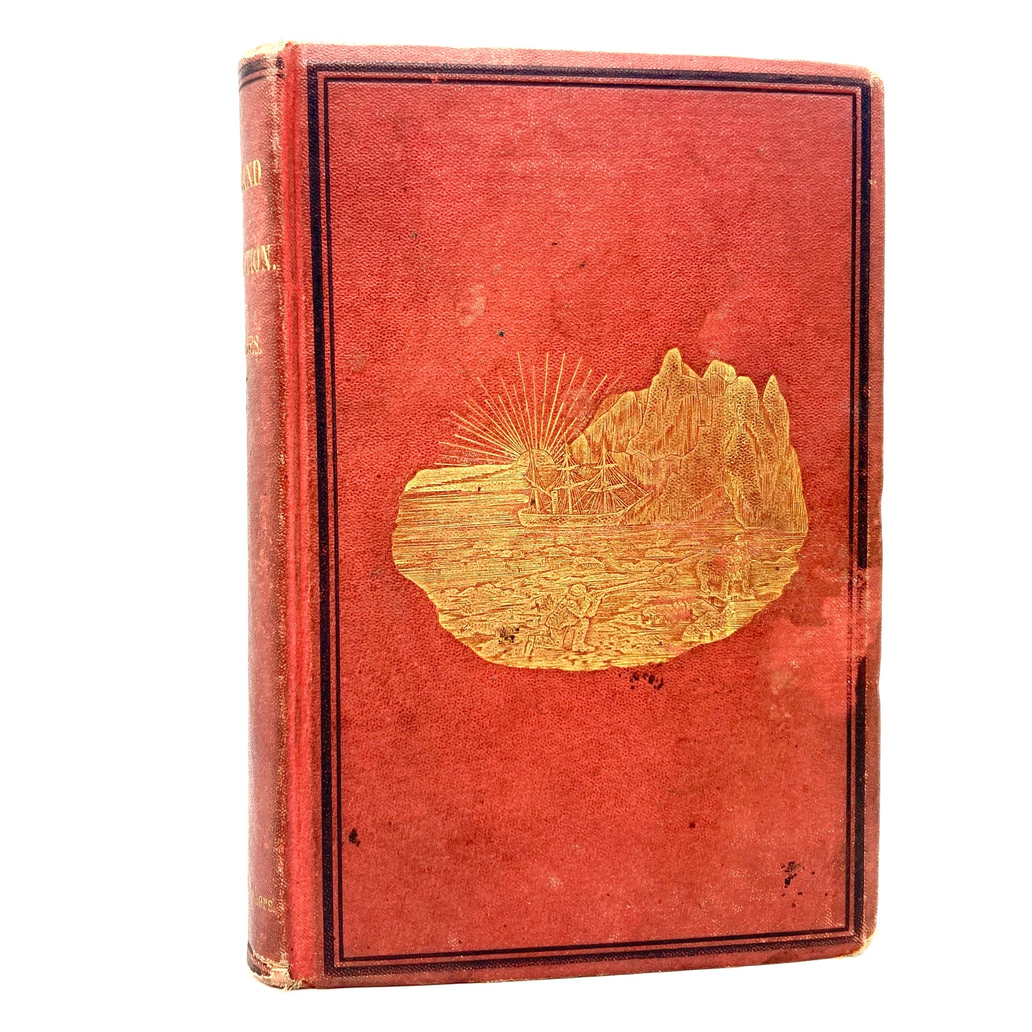 HAYES, Isaac I. "The Land of Desolation" [Harper & Brothers, 1872] Greenland