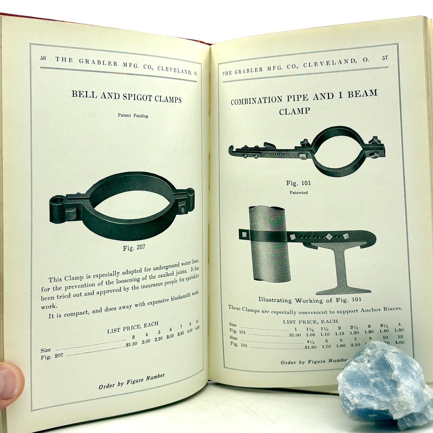 "Catalog G: Pipe Hangers, Plates, Straps, Lag Screws, Machine Bolts, Etc.” [c1909]