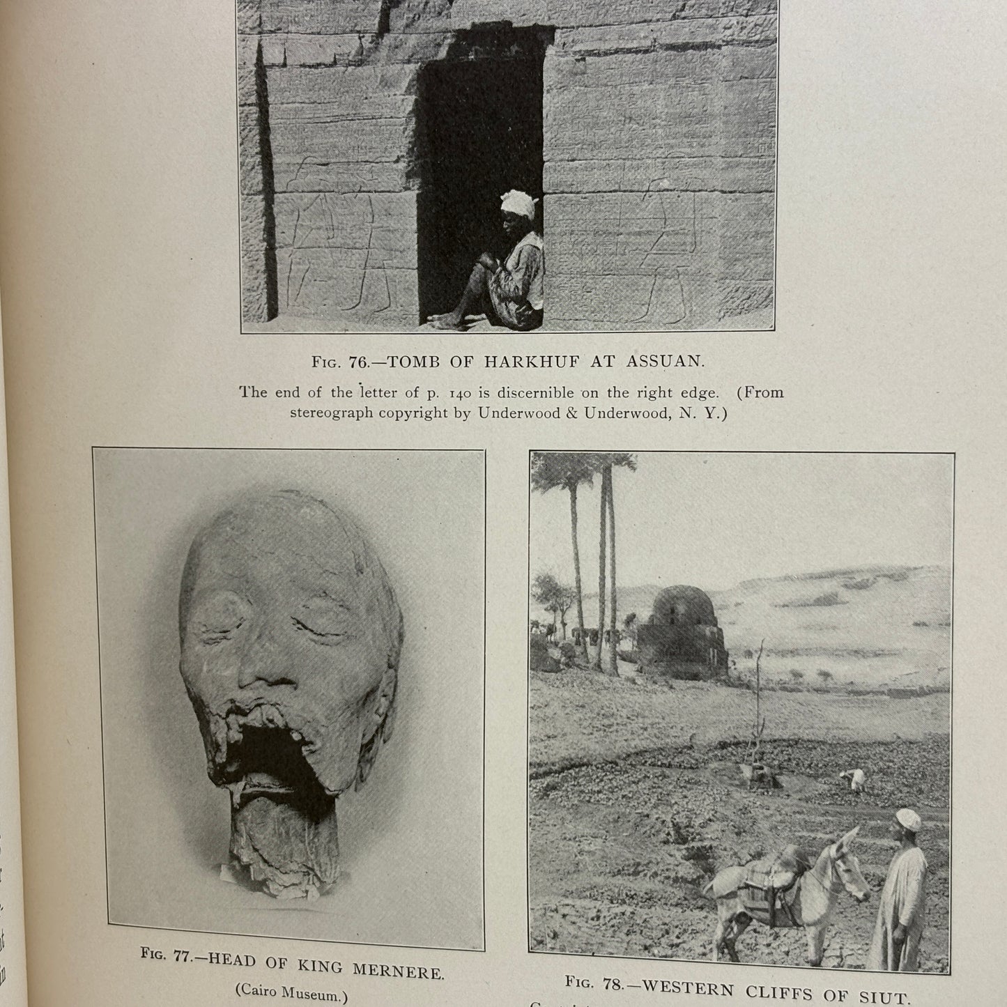 BREASTED, James Henry "A History of Egypt" [Scribner's, 1905] 1st Edition