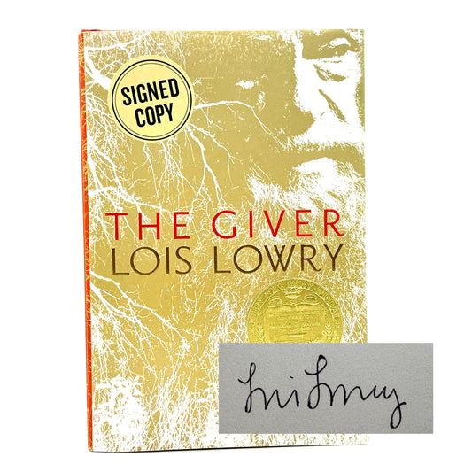 LOWRY, Lois "The Giver" [Houghton Mifflin, 1993] Signed