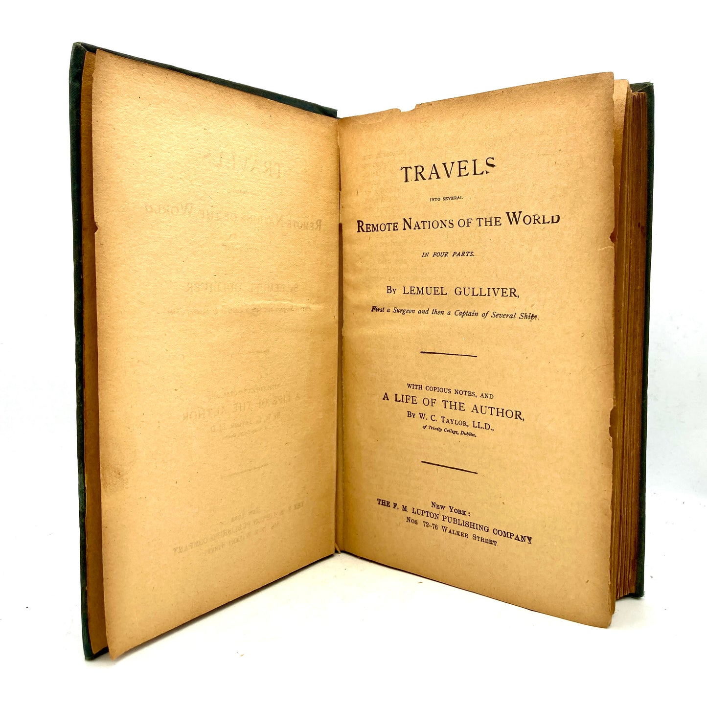 SWIFT, Jonathan "Gulliver's Travels" [F.M. Lupton, c1890] - Buzz Bookstore