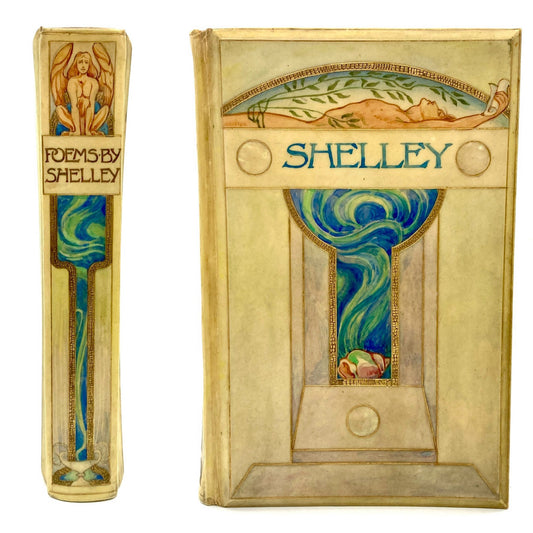 SHELLEY, Percy Bysshe "Poems" [George Bell & Son, 1902] Cedric Chivers Fine Binding