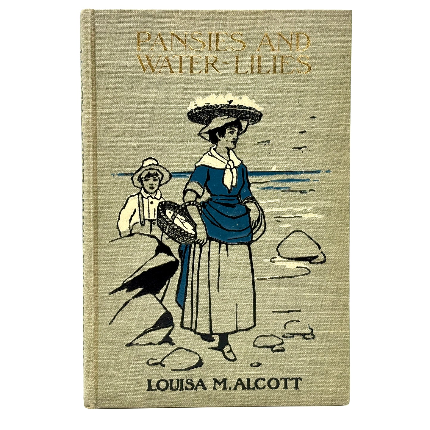 ALCOTT, Louisa M. "Pansies and Water-Lilies" [Little, Brown, and Co, 1902] 1st Edition