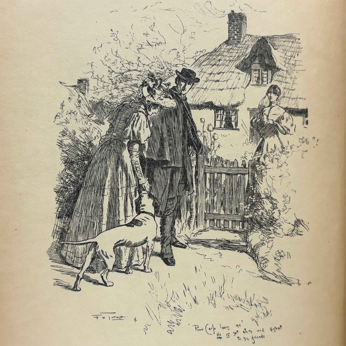 BRONTE, Charlotte "Jane Eyre" [G.P. Putnam's Sons, 1898] Illustrated