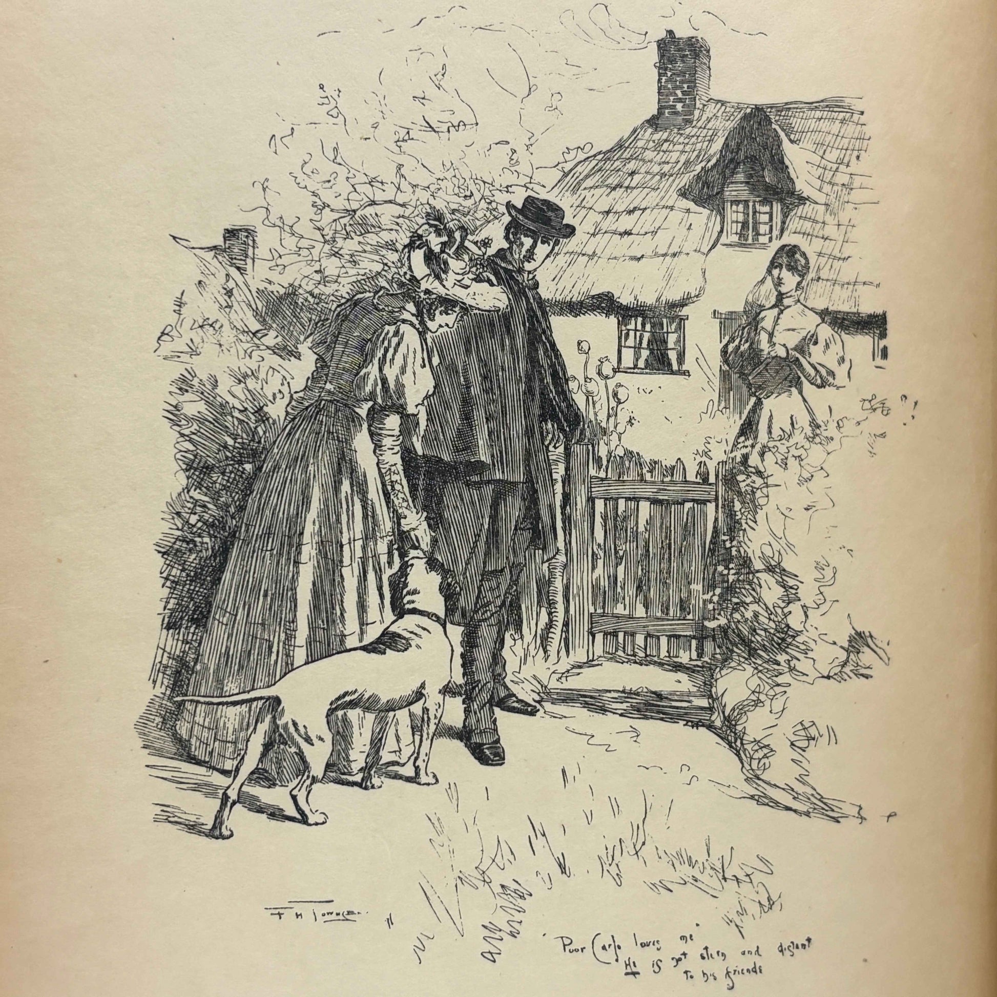 BRONTE, Charlotte "Jane Eyre" [G.P. Putnam's Sons, 1898] Illustrated