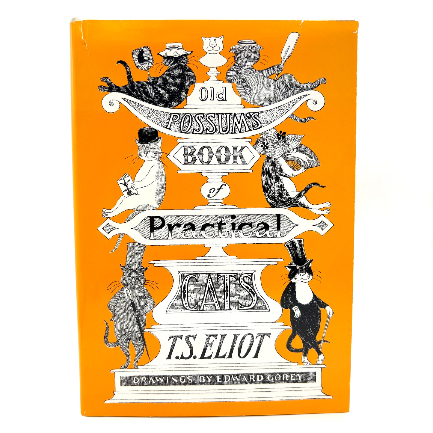 ELIOT, T.S. "Old Possum's Book of Practical Cats" [Harcourt, 1982] Signed by Edward Gorey