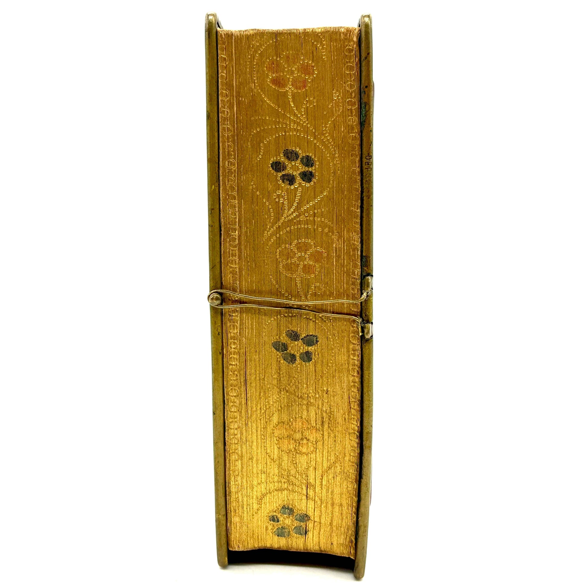 "Paroissien Romain" [Dalpayrat et Depelley, c1888] - Gilt & Flowers Gauffered Edges