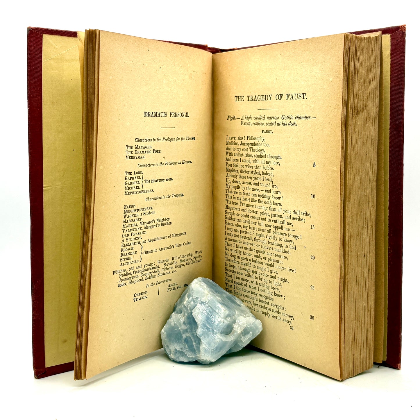 GOETHE, Johann Wolfgang von. “Faust: A Tragedy” [Hurst, n.d..c1890s]