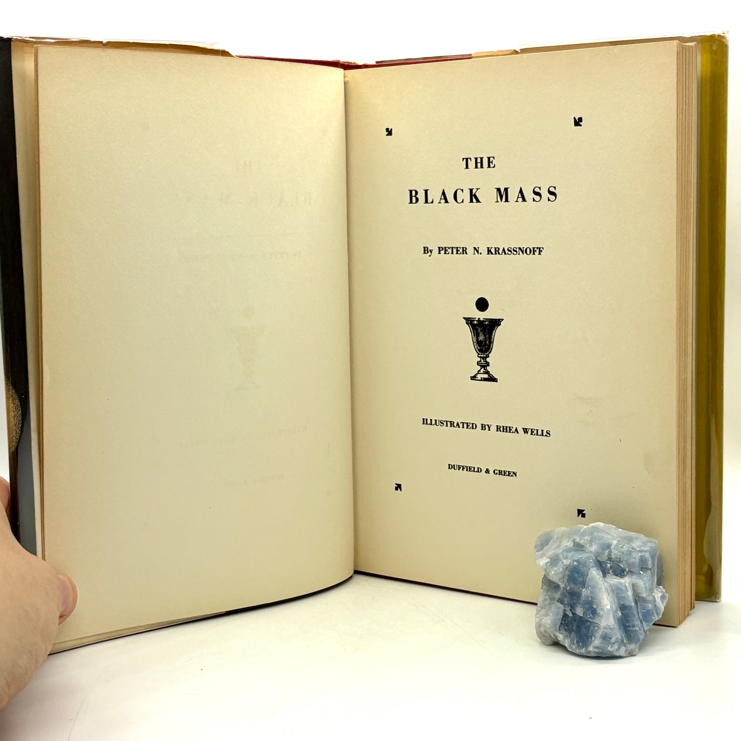 KRASSNOFF, Peter N. “The Black Mass” [Duffield & Green, 1931] Russian Satanism