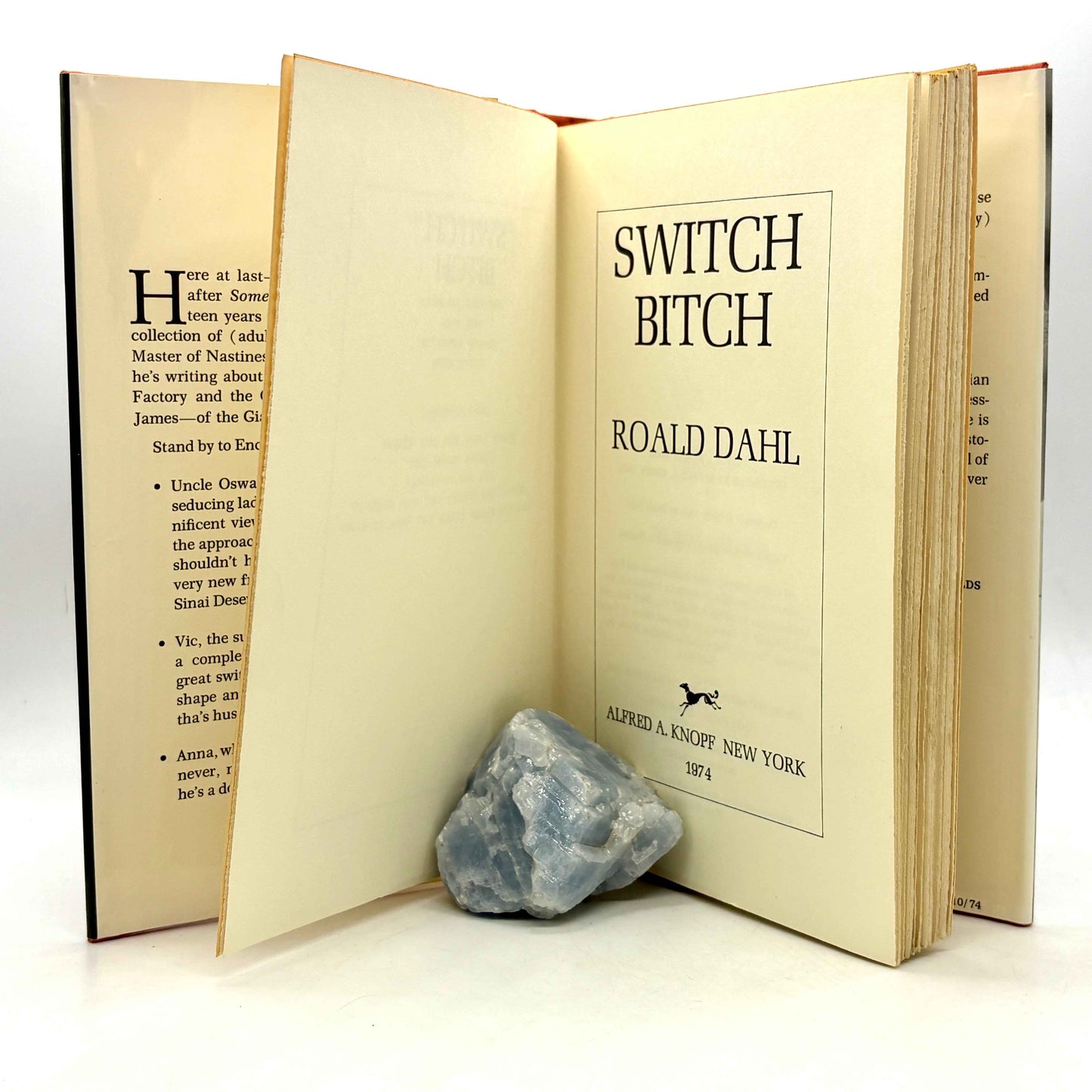 DAHL, Roald “Switch Bitch” [Alfred A. Knopf, 1974] 1st Edition