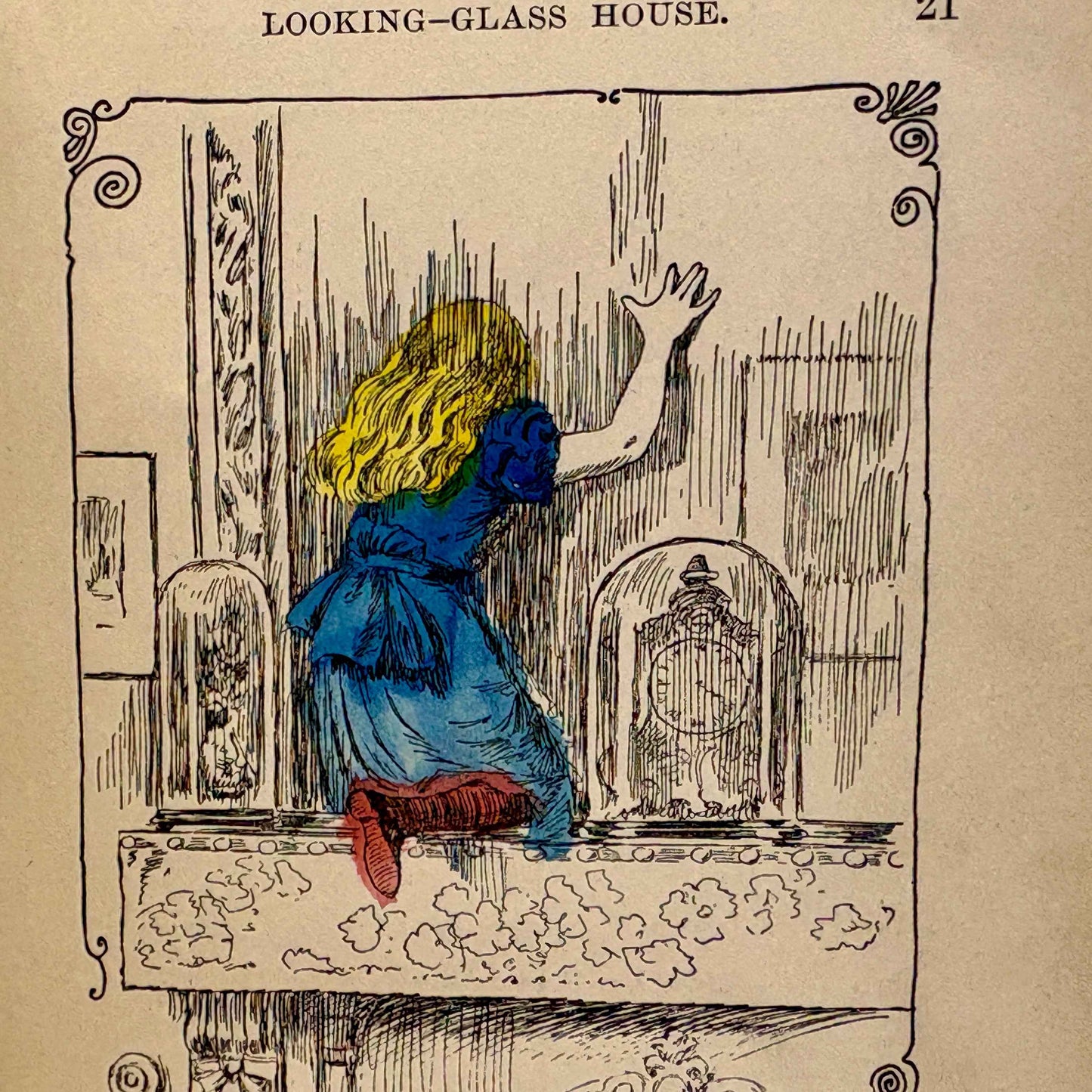 CARROLL, Lewis "Through the Looking-Glass" [Thomas Y. Crowell, 1893]