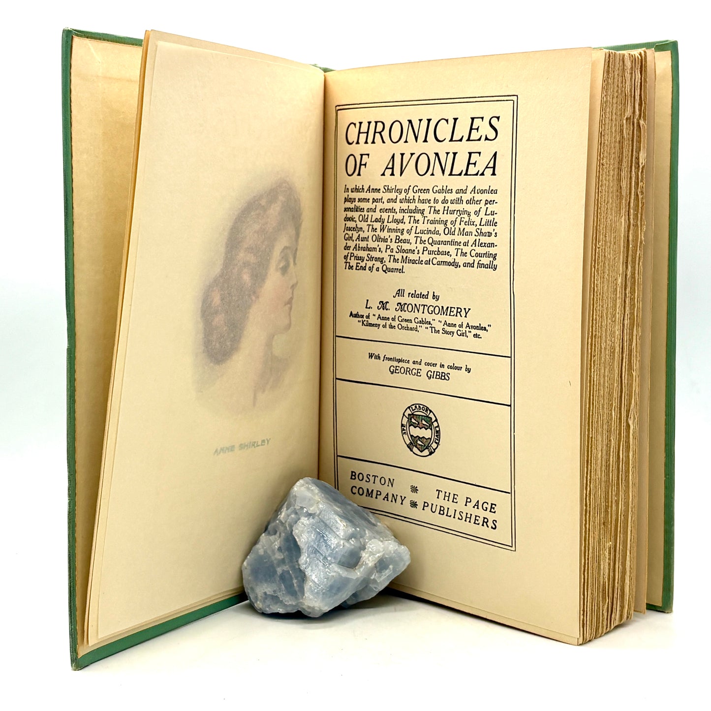 MONTGOMERY, L. M. “Chronicles of Avonlea” [L. C. Page & Company, 1934]