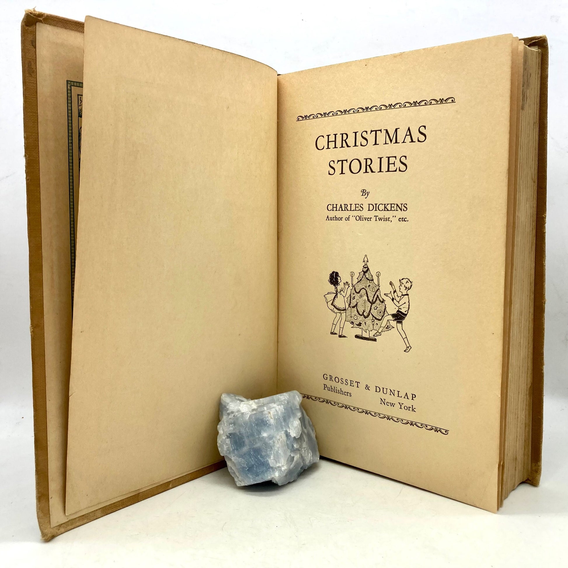 DICKENS, Charles "Christmas Stories" [Grosset & Dunlap, c1940] - Buzz Bookstore