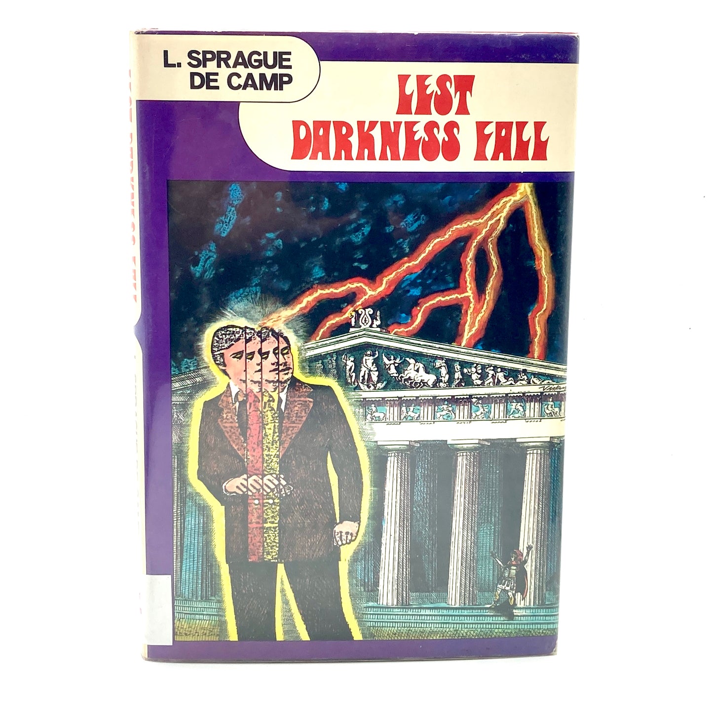 DE CAMP, L. Sprague "Lest Darkness Fall" [Ballantine Books, 1968] Signed