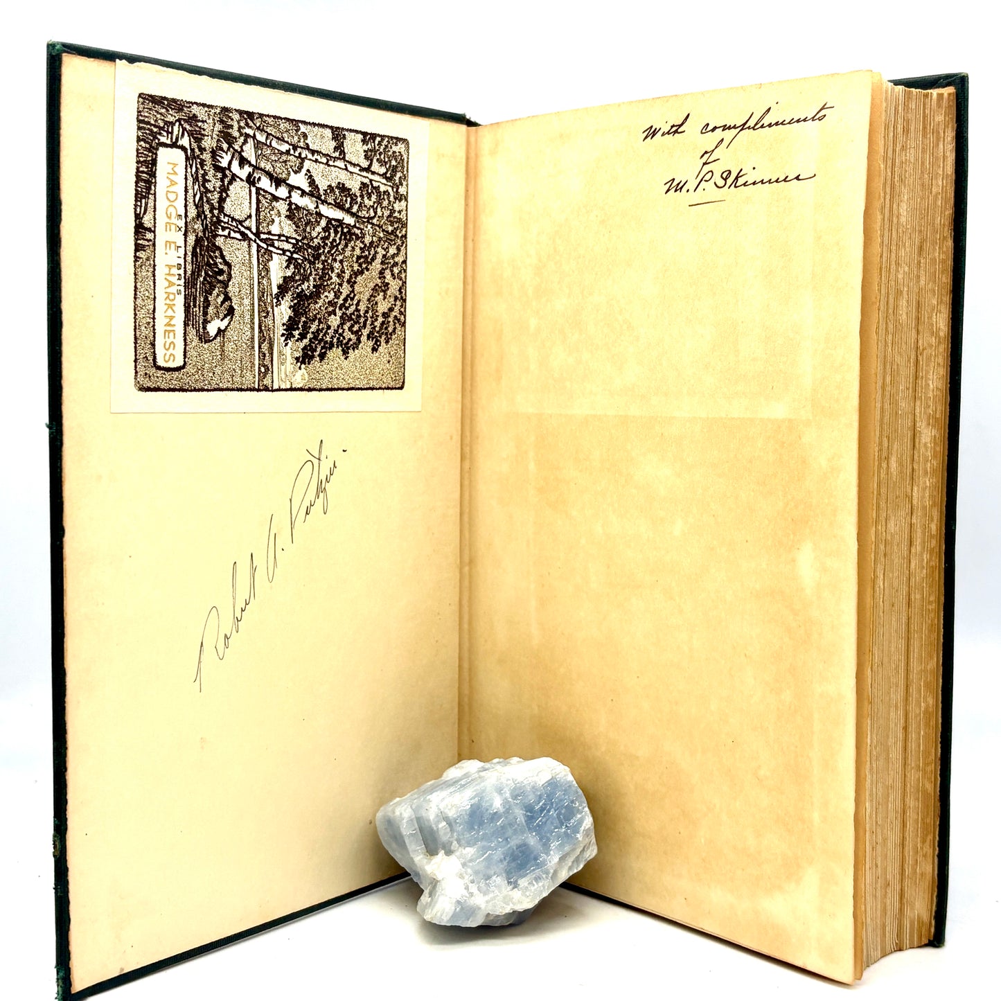 SKINNER, M. P. The Yellowstone Nature Book [AC McClurg, 1924] Presentation Copy