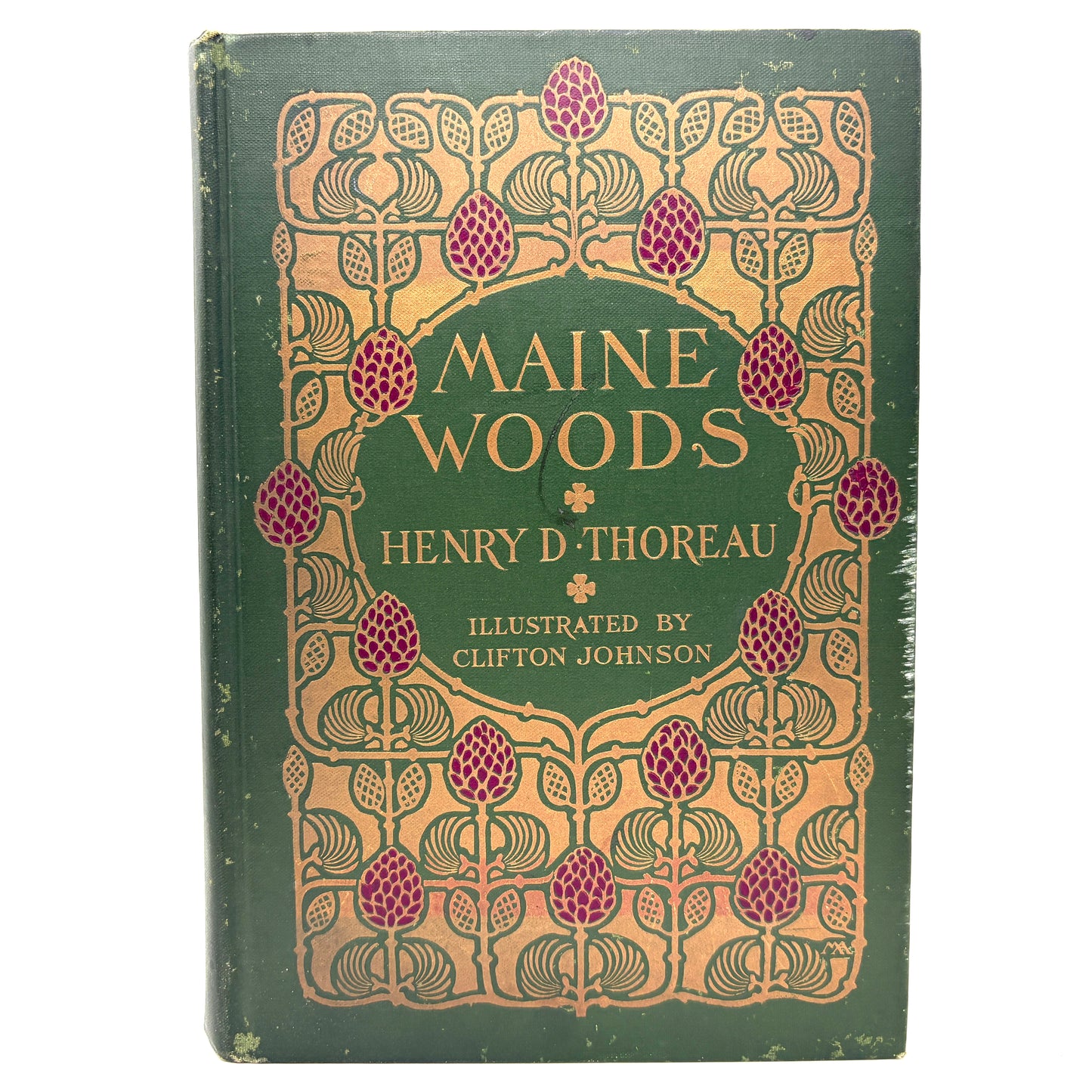 THOREAU, Henry David - 5 with covers by Margaret Armstrong [Crowell, 1908-13]