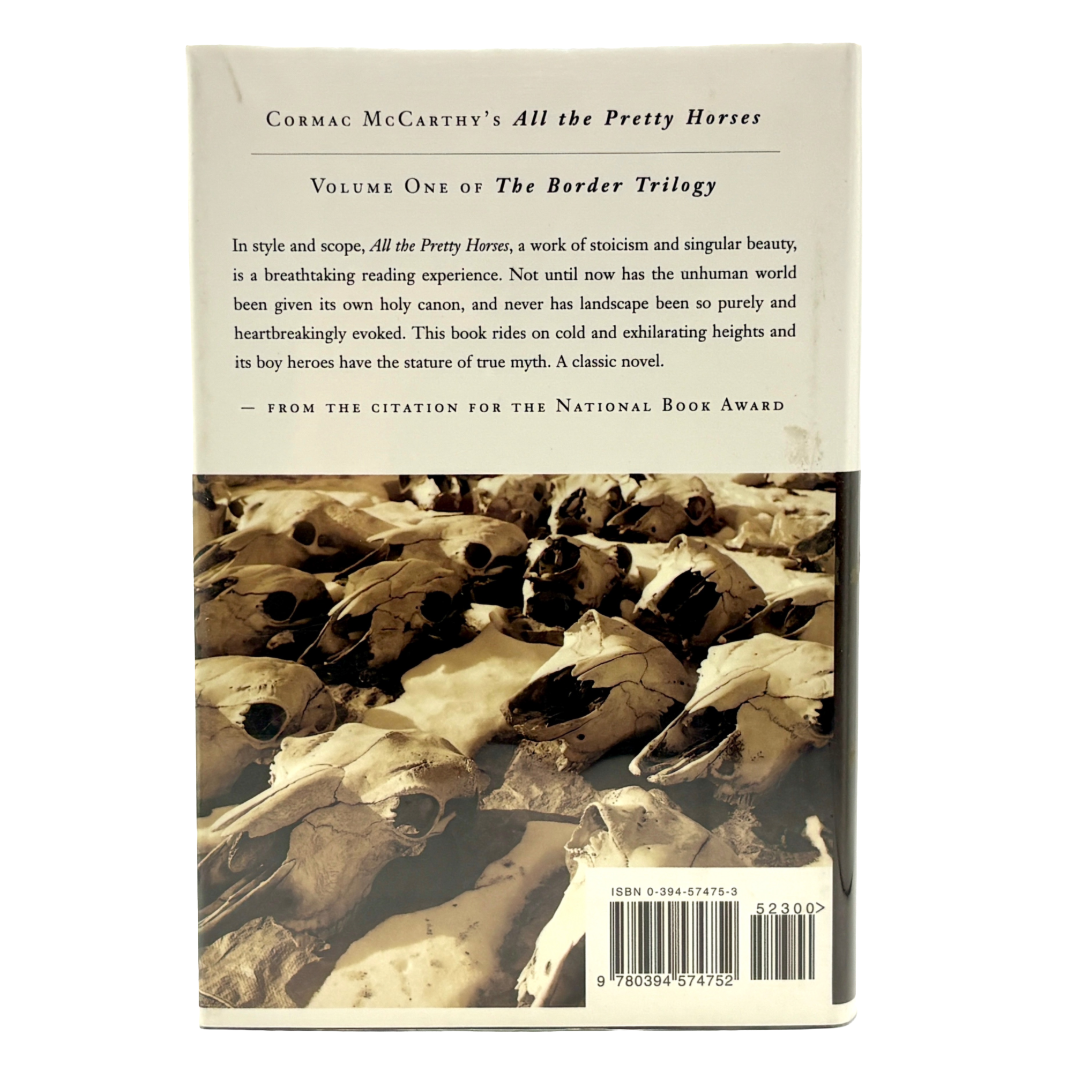 MCCARTHY, Cormac "The Crossing" [Alfred A. Knopf, 1994] Signed 1st Edition