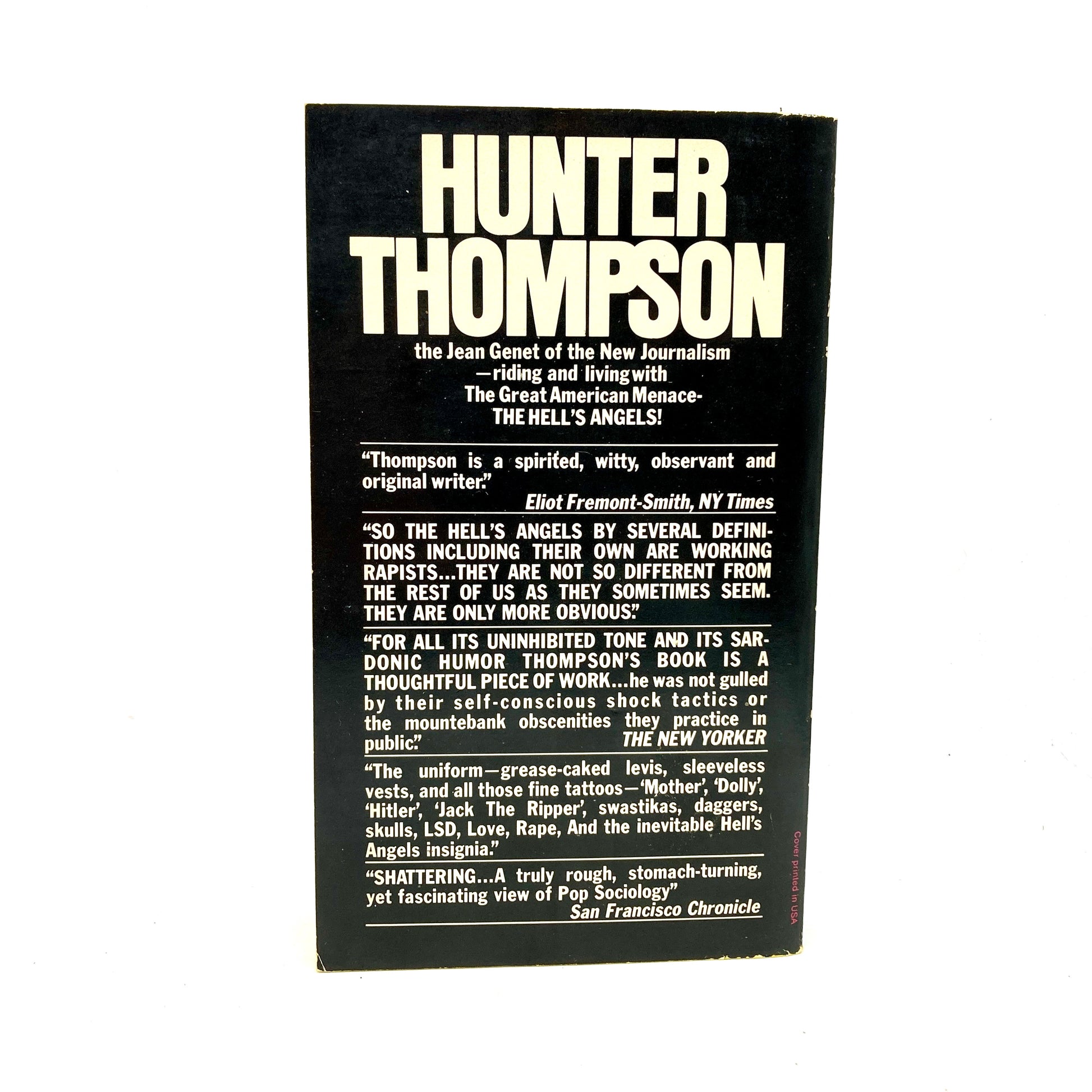 THOMPSON, Hunter S. "Hell's Angels" [Ballantine, 1980] - Buzz Bookstore