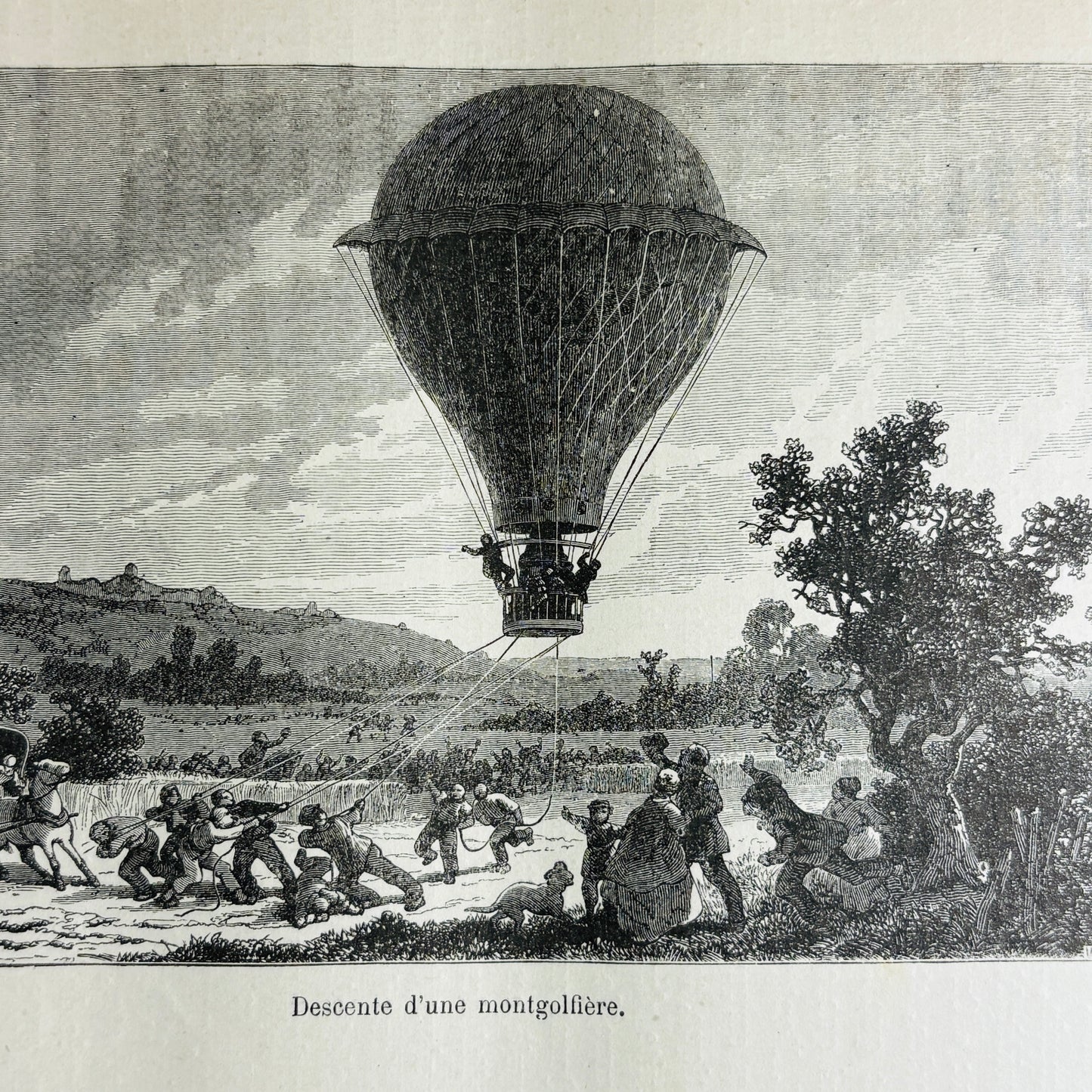 MANGIN, Arthur "L’Air et le monde aérien" [Alfred Mame et Fils, 1885]