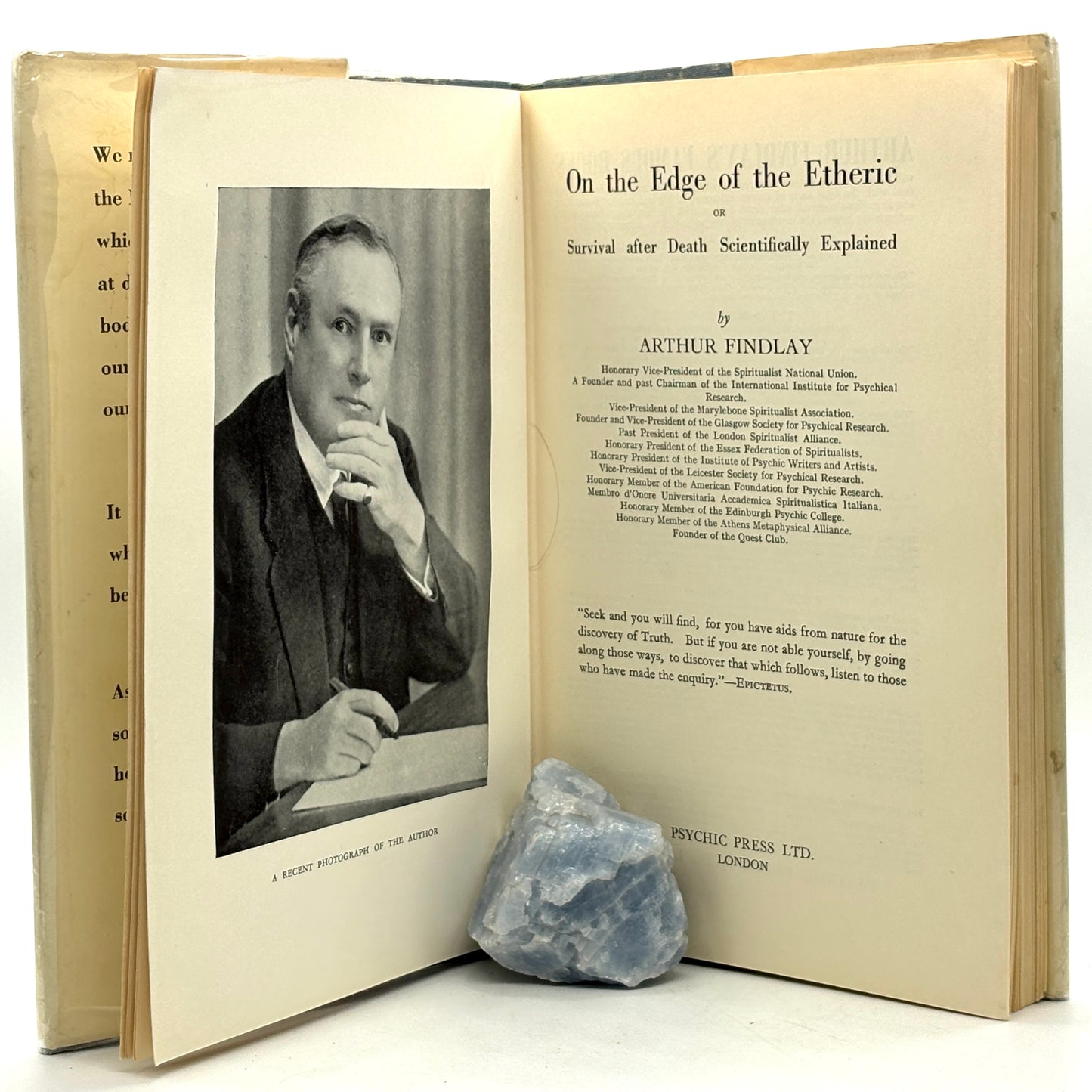 FINDLAY, Arthur “On the Edge of the Etheric” [Psychic Press, 1957] Life After Death