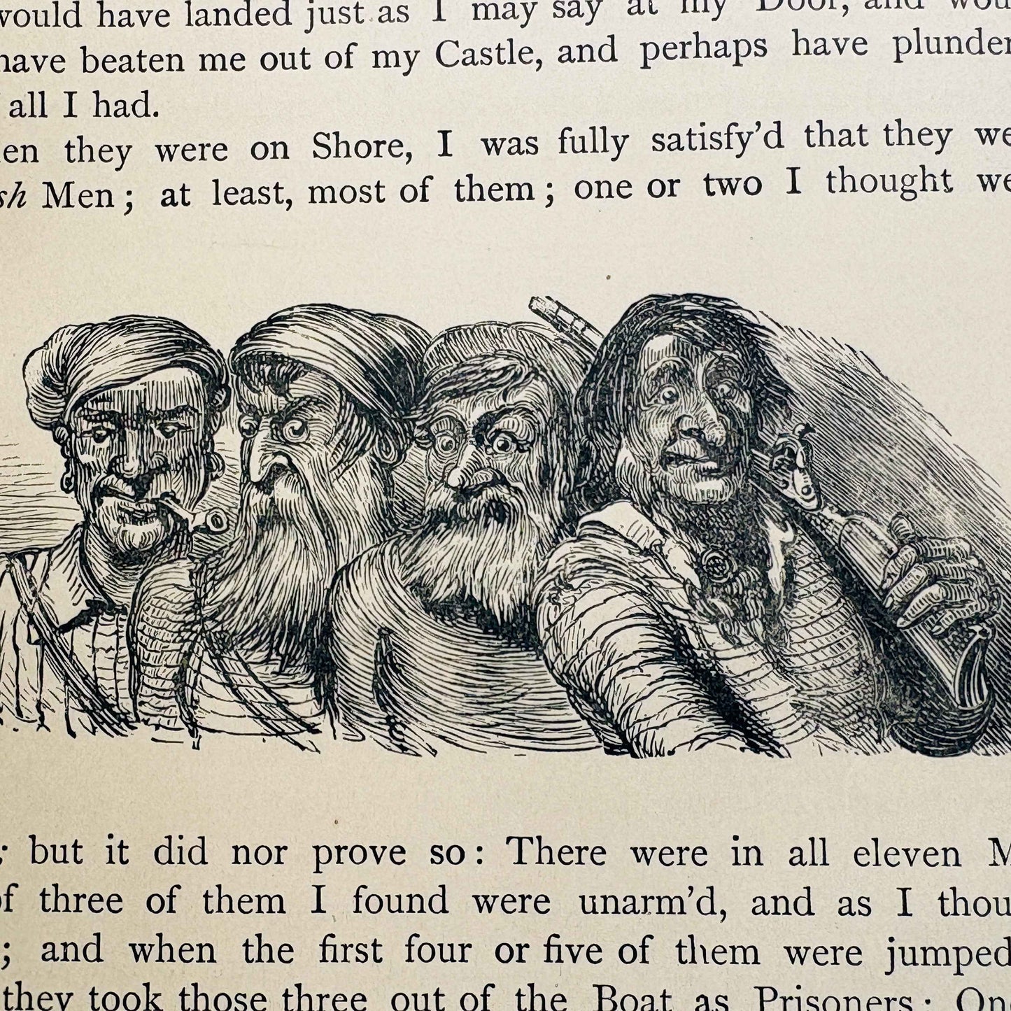 DEFOE, Daniel “Robinson Crusoe” [F. Warne & Co., n.d./c1890]