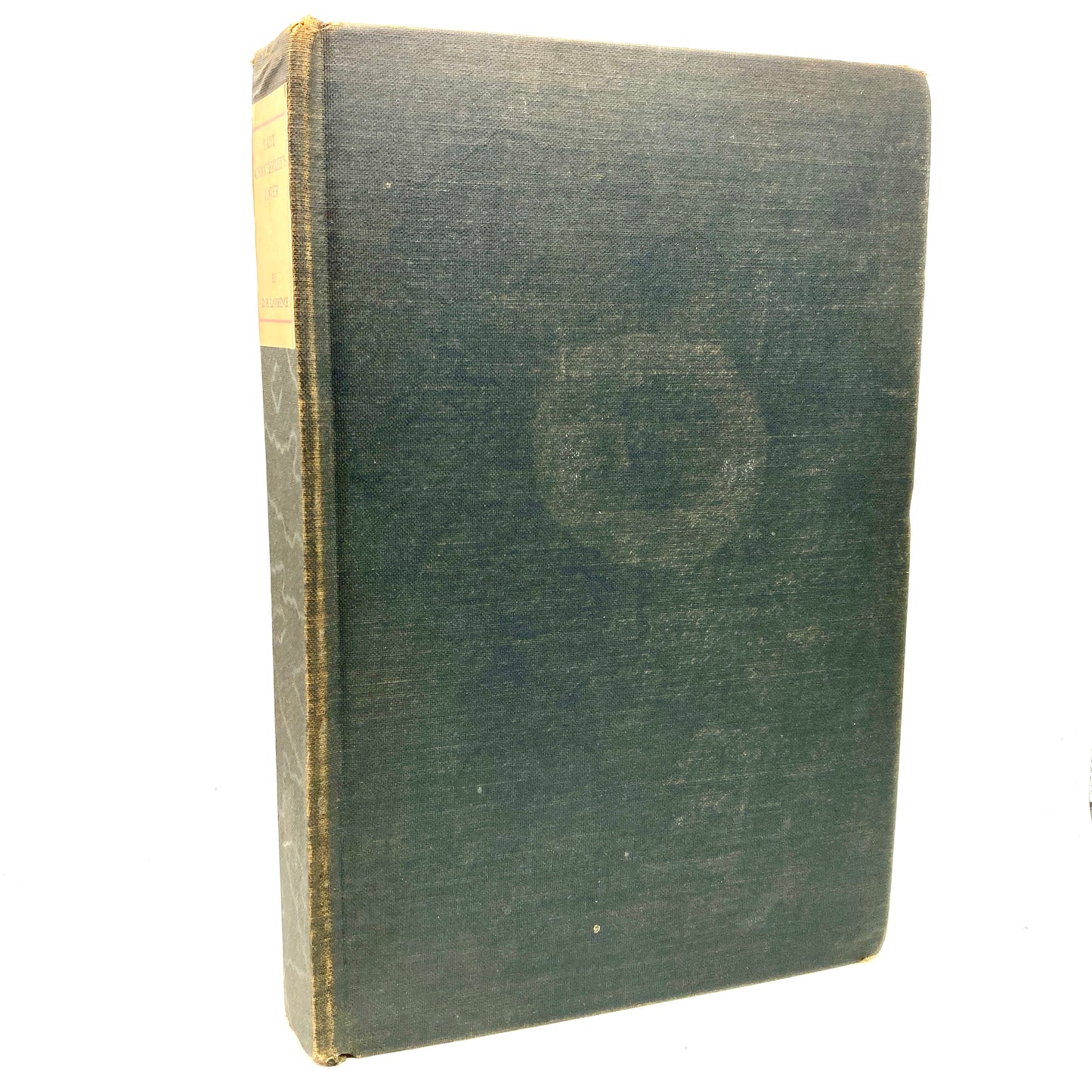 LAWRENCE, D.H. "Lady Chatterly's Lover" [Privately Printed, 1928] Pirated Edition