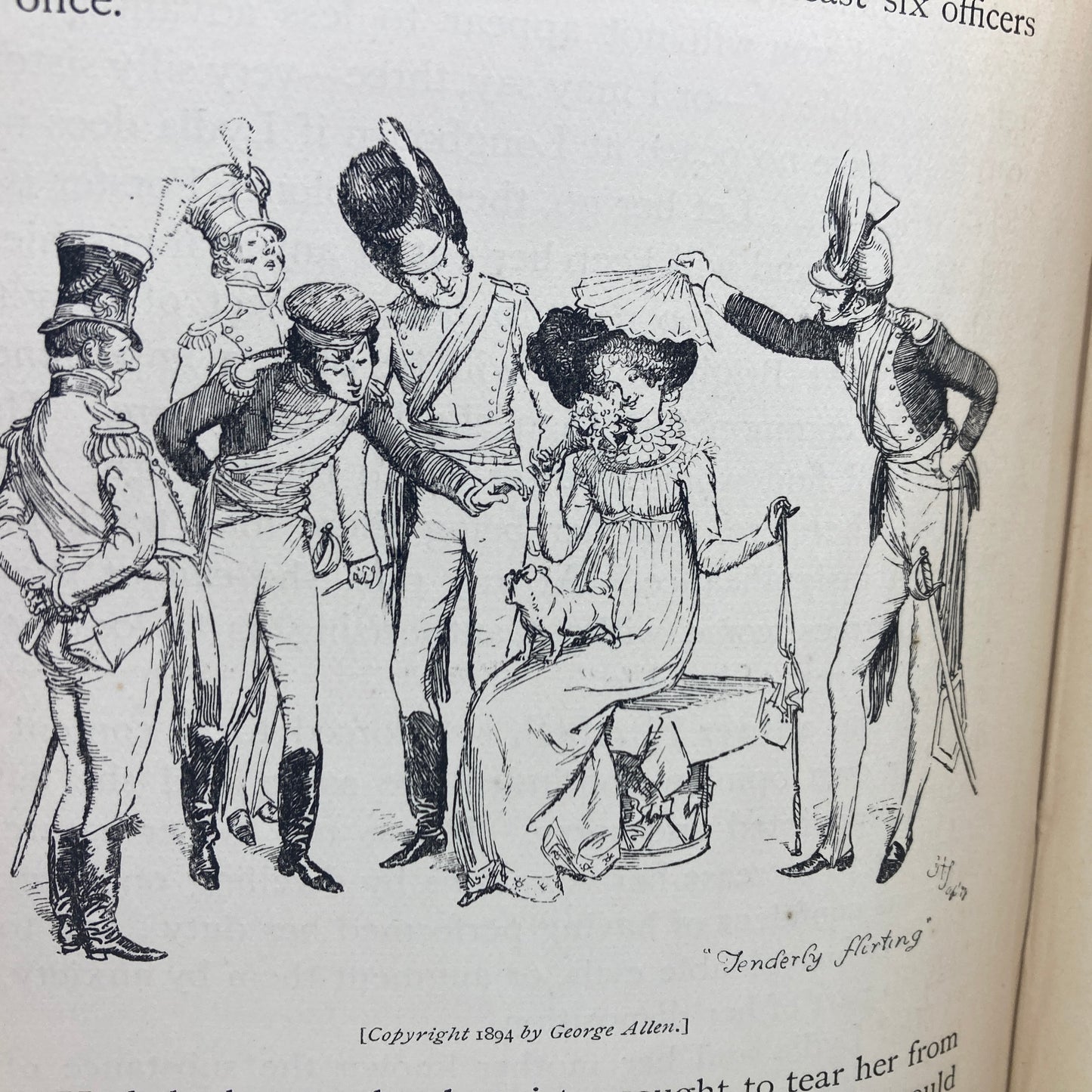 AUSTEN, Jane "Pride and Prejudice" [George Allen, London, 1895] Peacock Edition