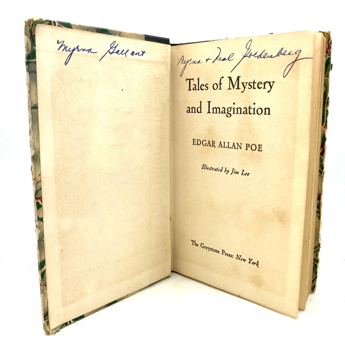 POE, Edgar Allan "Tales of Mystery and Imagination" [Greystone Press, 1951]