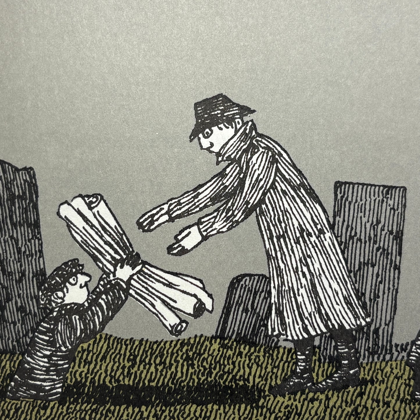 GOREY, Edward "The Haunted Tea-Cosy" [Harcourt Brace & Co, 1997] Signed 1st Edition