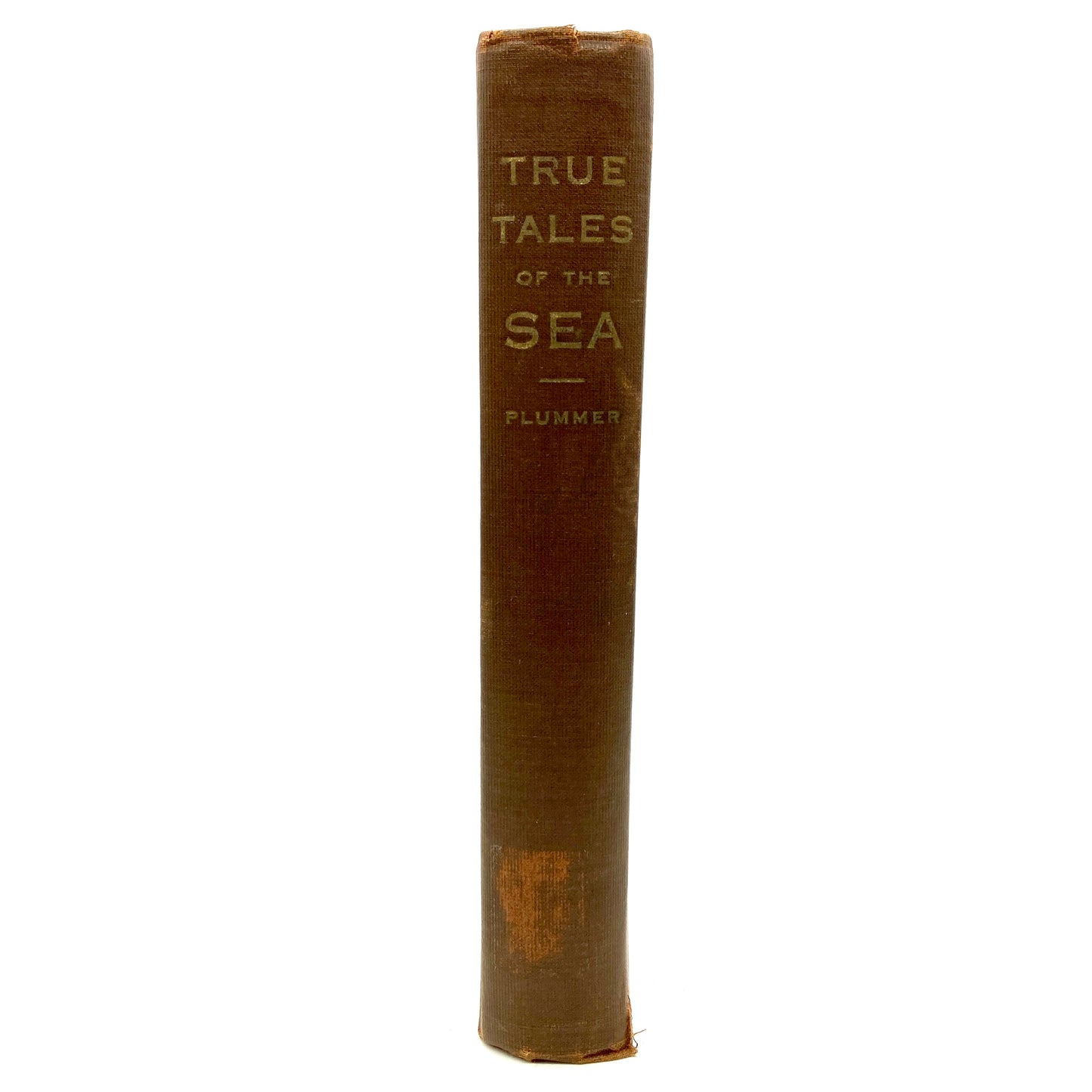 PLUMMER, Edward Clarence "True Tales of the Sea" [Marks Printing House, 1930]