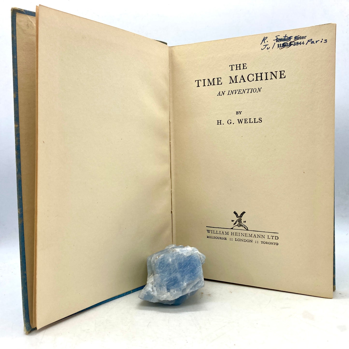 WELLS, H.G. "The Time Machine" [William Heinemann, 1949]