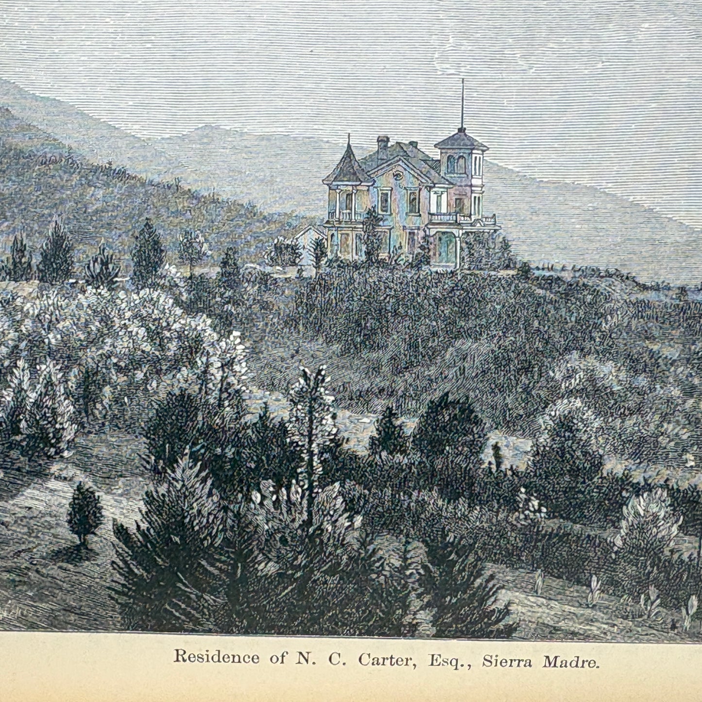 LINDLEY, Walter, & J.P. Widney “California of the South” [D. Appleton, 1888]