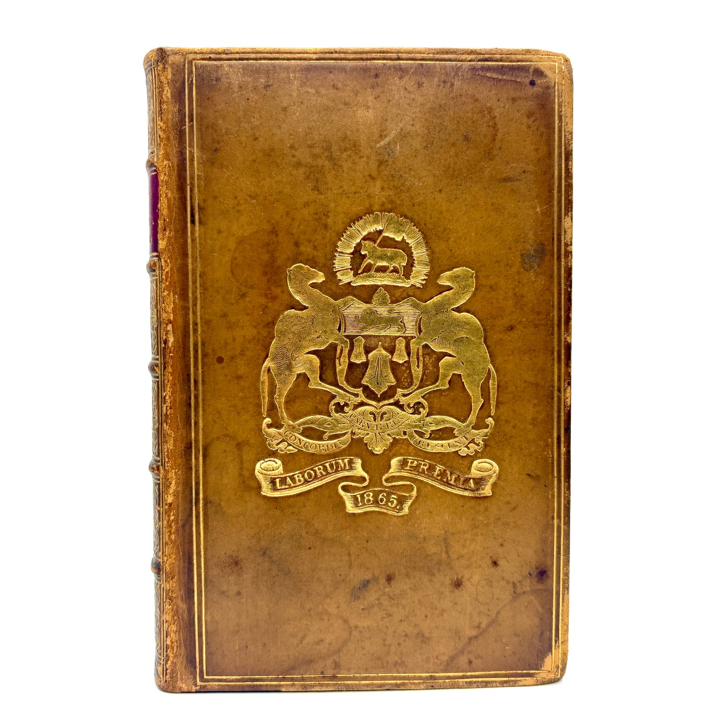 TENNYSON, Alfred Lord "Idylls of the King" [Edward Moxon, 1864] Presentation Binding