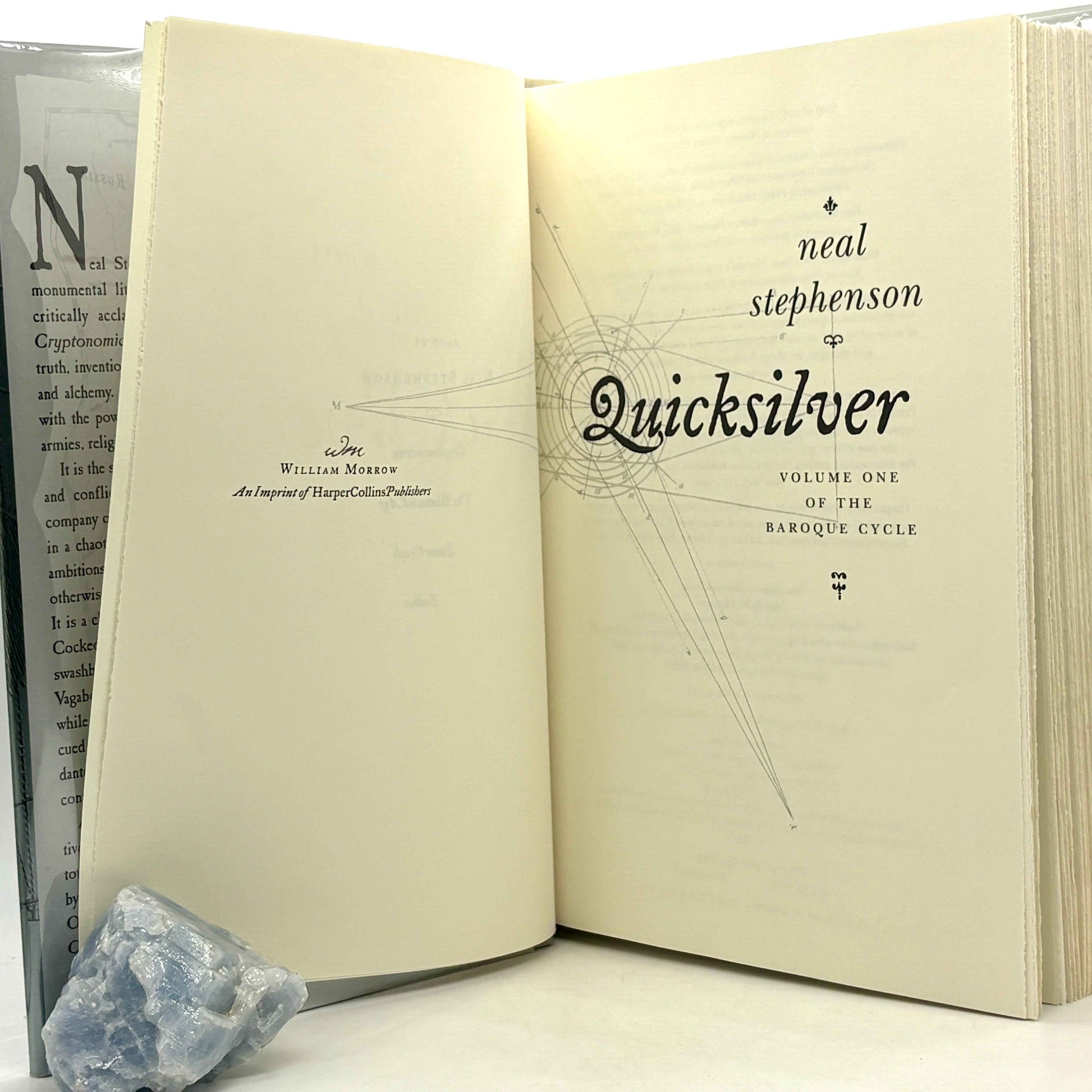 STEPHENSON, Neal “Quicksilver” [William Morrow, 2003] 1st Edition