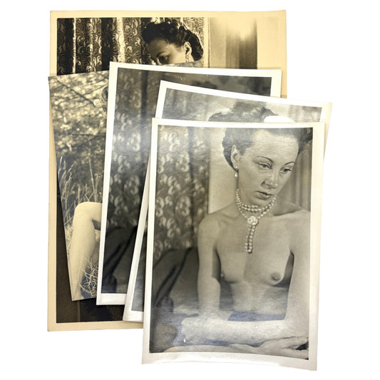 ANONYMOUS “Ginette” [Paris, 1948] French Erotic Photography