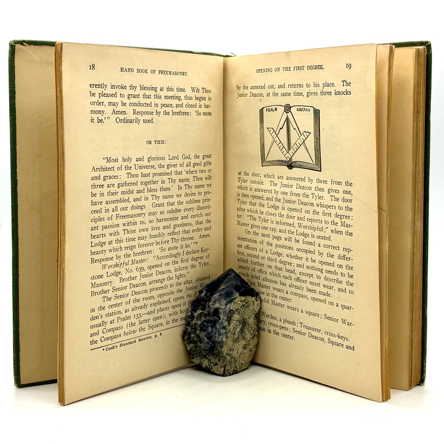 RONAYNE, Edmond “Ronayne’s Hand-Book of Freemasonry” [Ezra A. Cook, 1925]