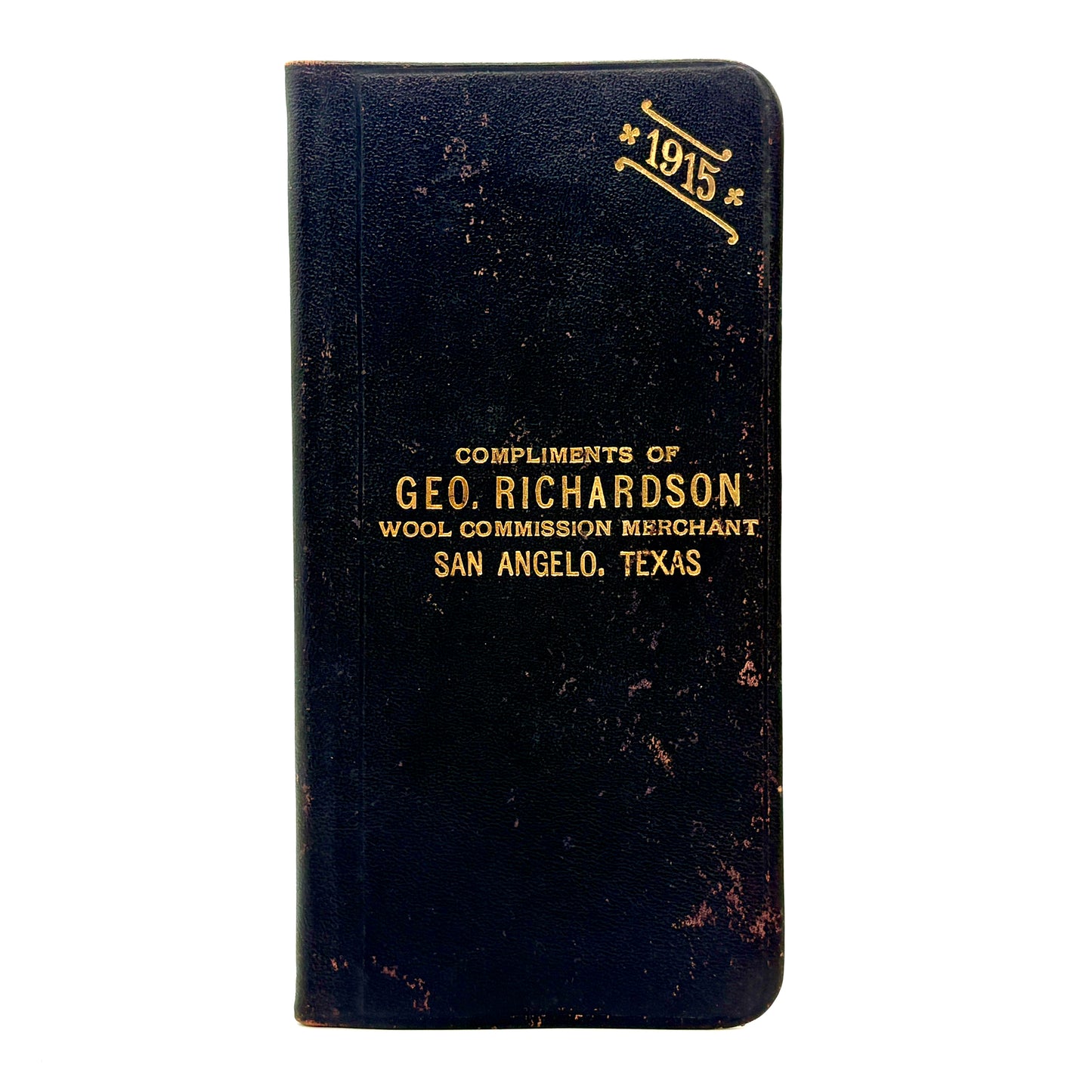 1915 Date Book with Handwritten Moonshine Distillation Recipe [n.p., 1915]