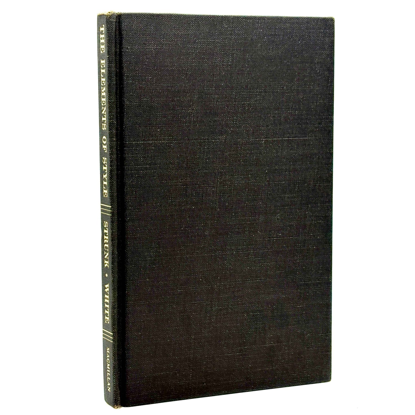 STRUNK, William, Jr. "The Elements of Style" [Macmillan, 1959] 1st Edition