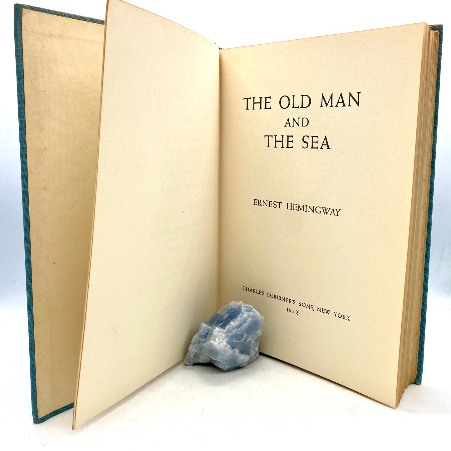 HEMINGWAY, Ernest "The Old Man and the Sea" [Scribners, 1952] 1st Edition