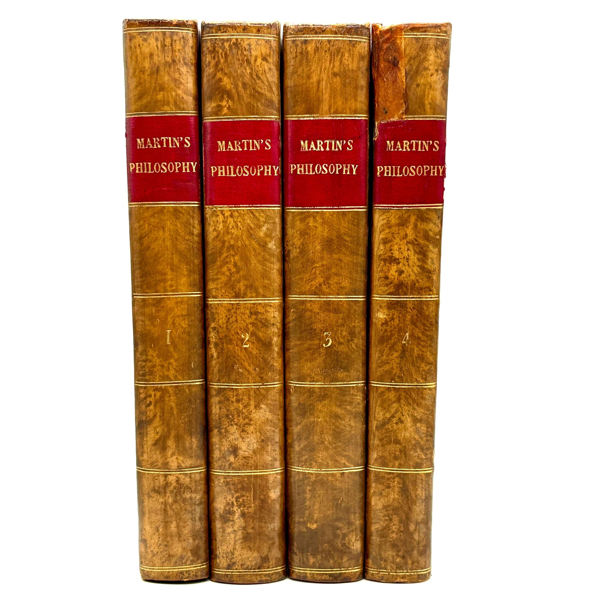 MARTIN, Benjamin "Philosophia Britannica" [W. Strahan, 1771] Isaac Newton