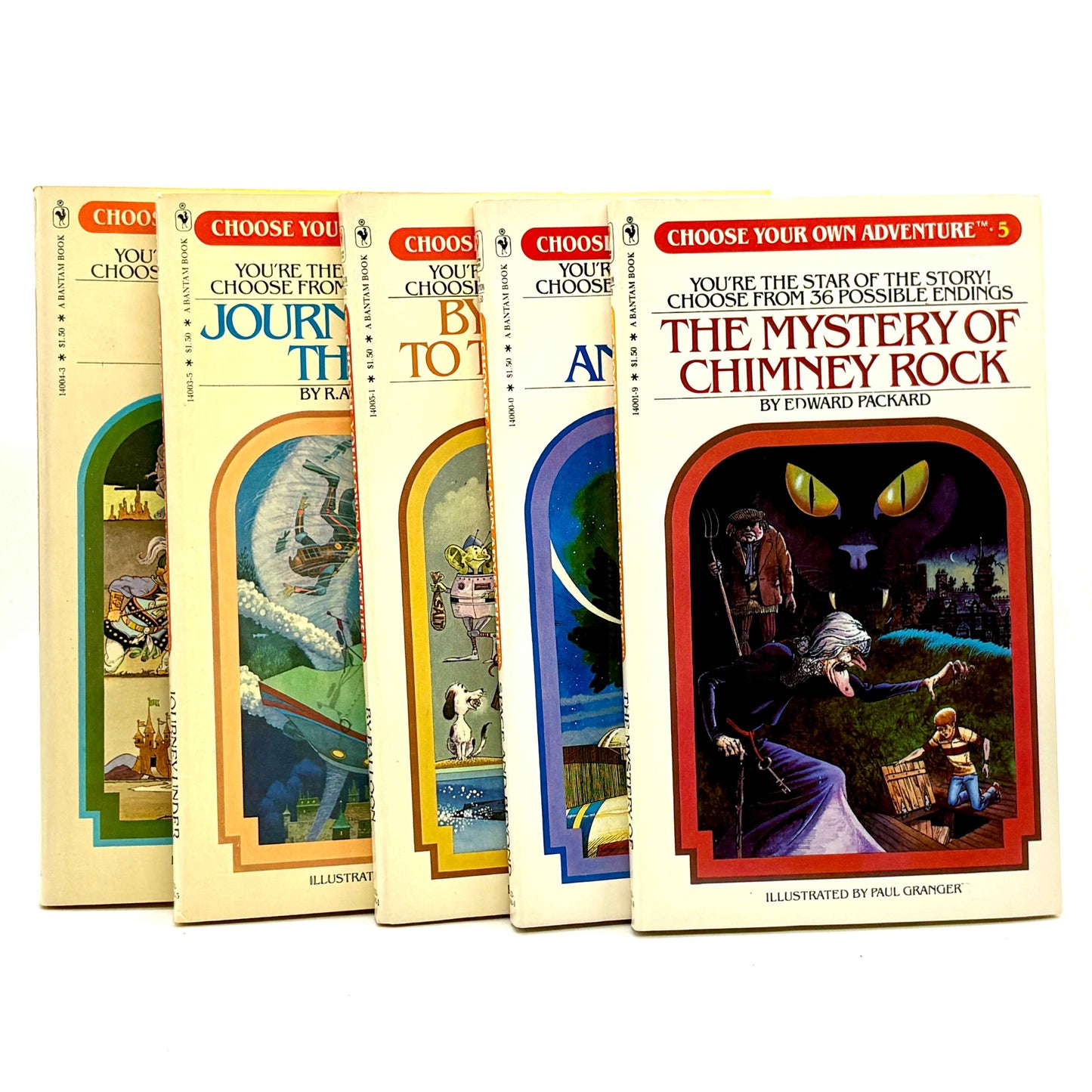 PACKARD, Edward "Choose Your Own Adventure" [Bantam Books, 1981]