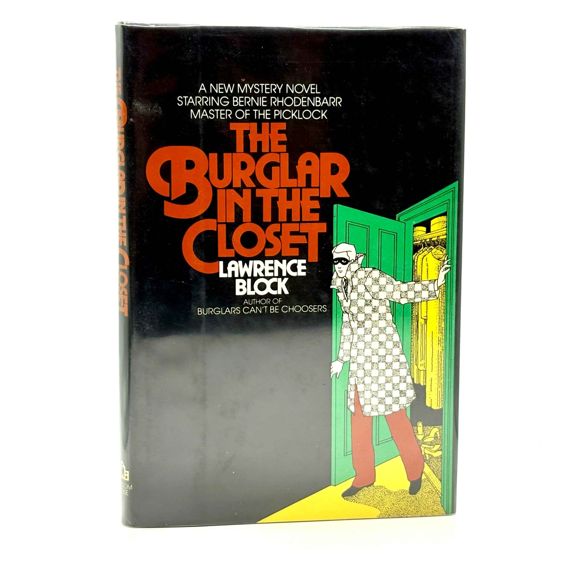 BLOCK, Lawrence “The Burglar in the Closet” [Random House, 1978] Signed 1st