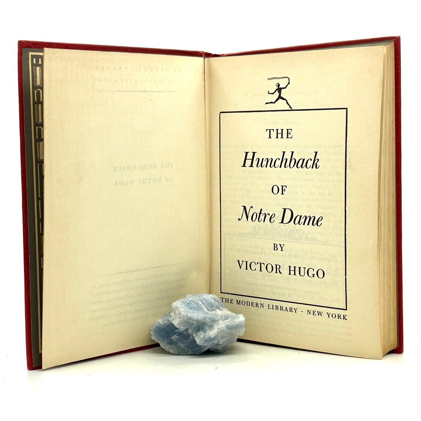 Hugo, Victor. "The Hunchback of Notre Dame" [The Modern Library, c.1940s]