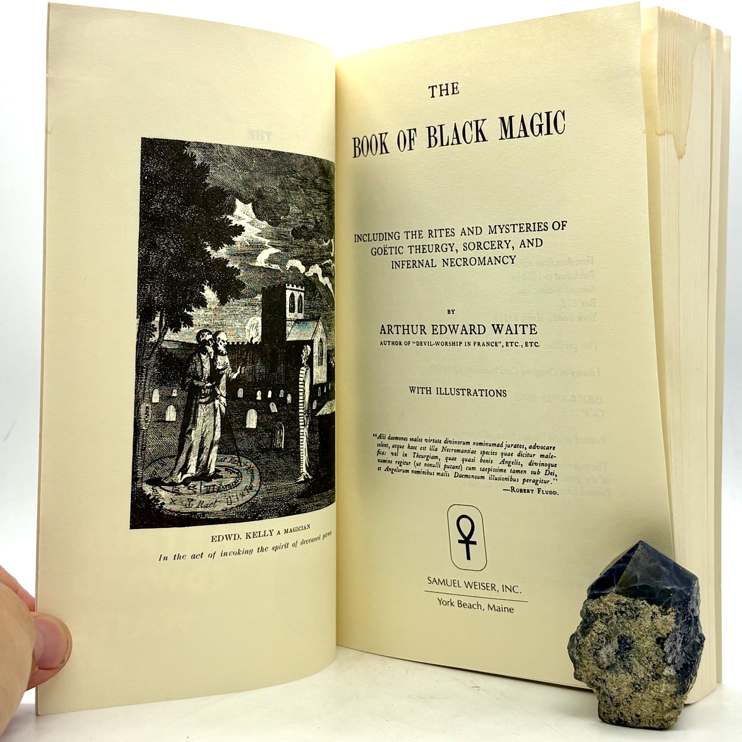 WAITE, Arthur Edward "The Book of Black Magic" [Samuel Weiser, Inc., 1995]