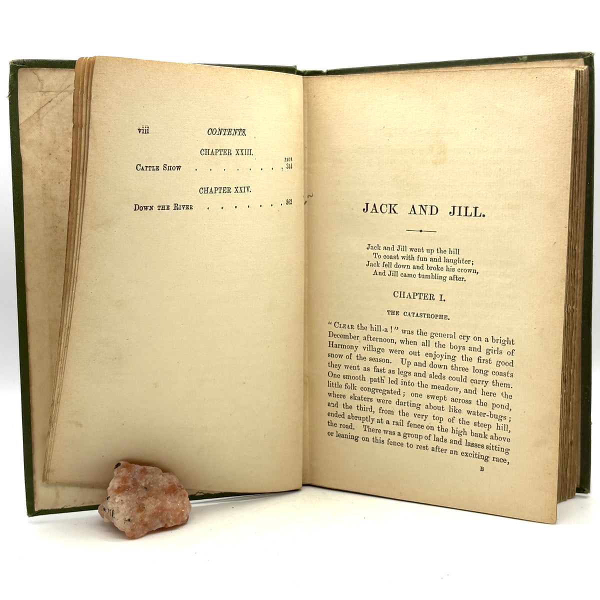 Alcott, Louisa May “Jack and Jill” [Sampson Low, Marston & Co, nd/c.1890s]