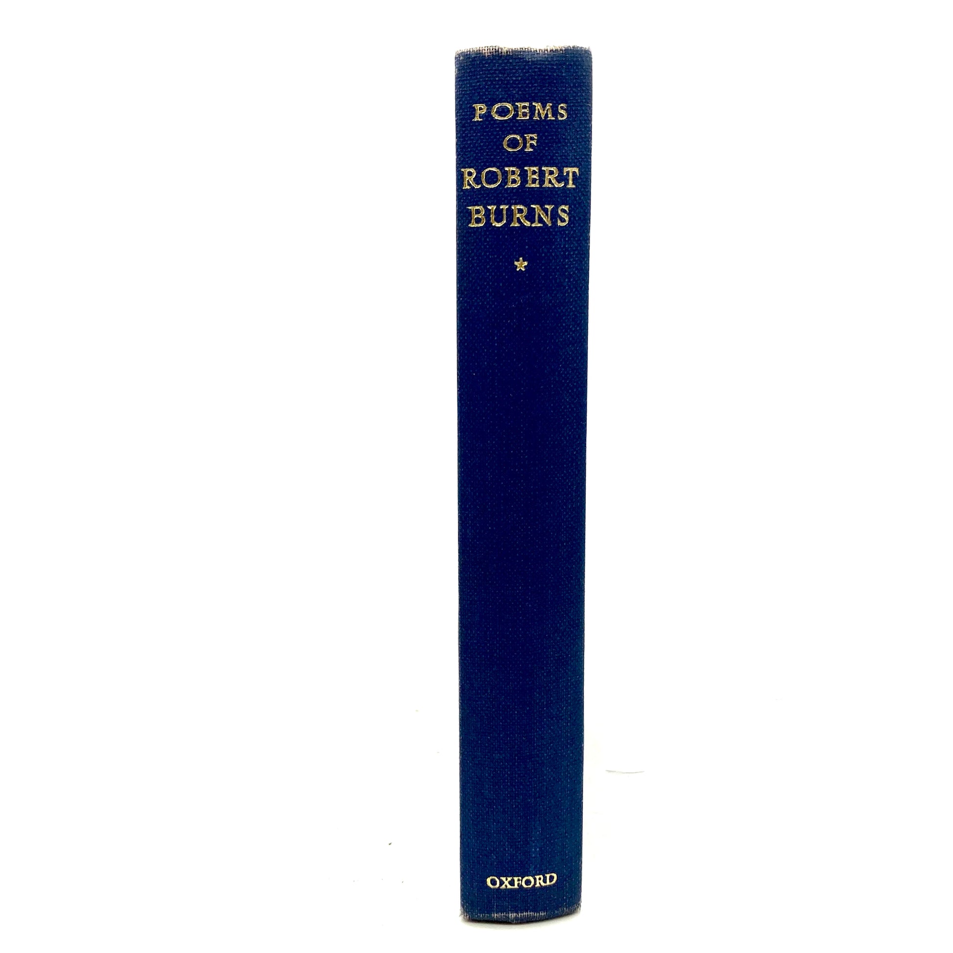 BURNS, Robert “Poems of Robert Burns” [Oxford University Press, 1957] - Buzz Bookstore