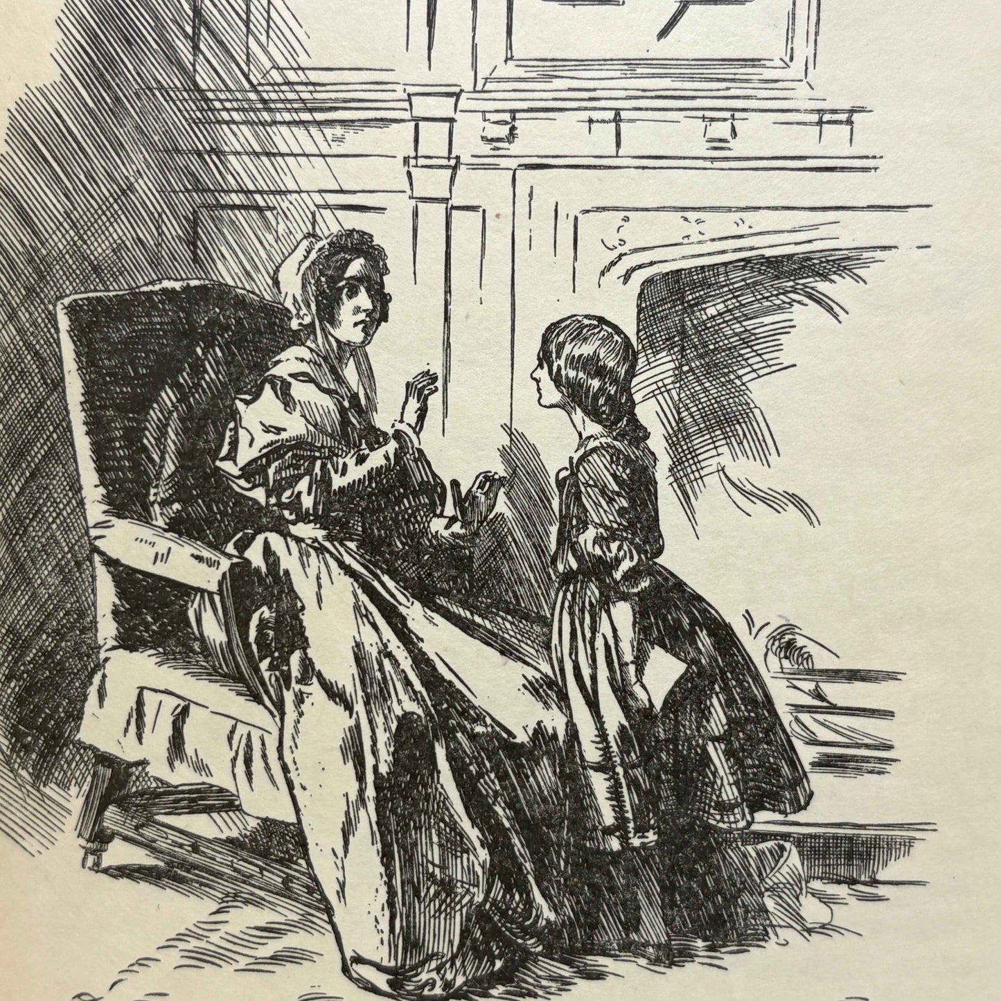 BRONTE, Charlotte "Jane Eyre" [G.P. Putnam's Sons, 1898] Illustrated
