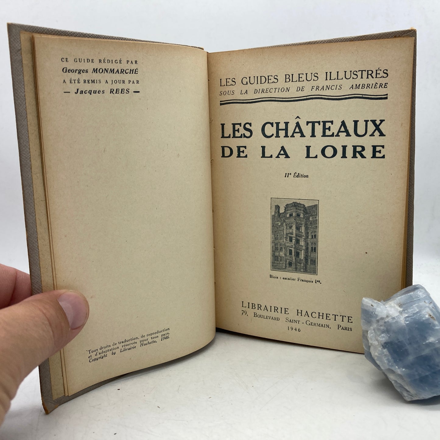 "Guides Bleus Illustrés: Les Châteaux de La Loire" [Hachette, 1946]