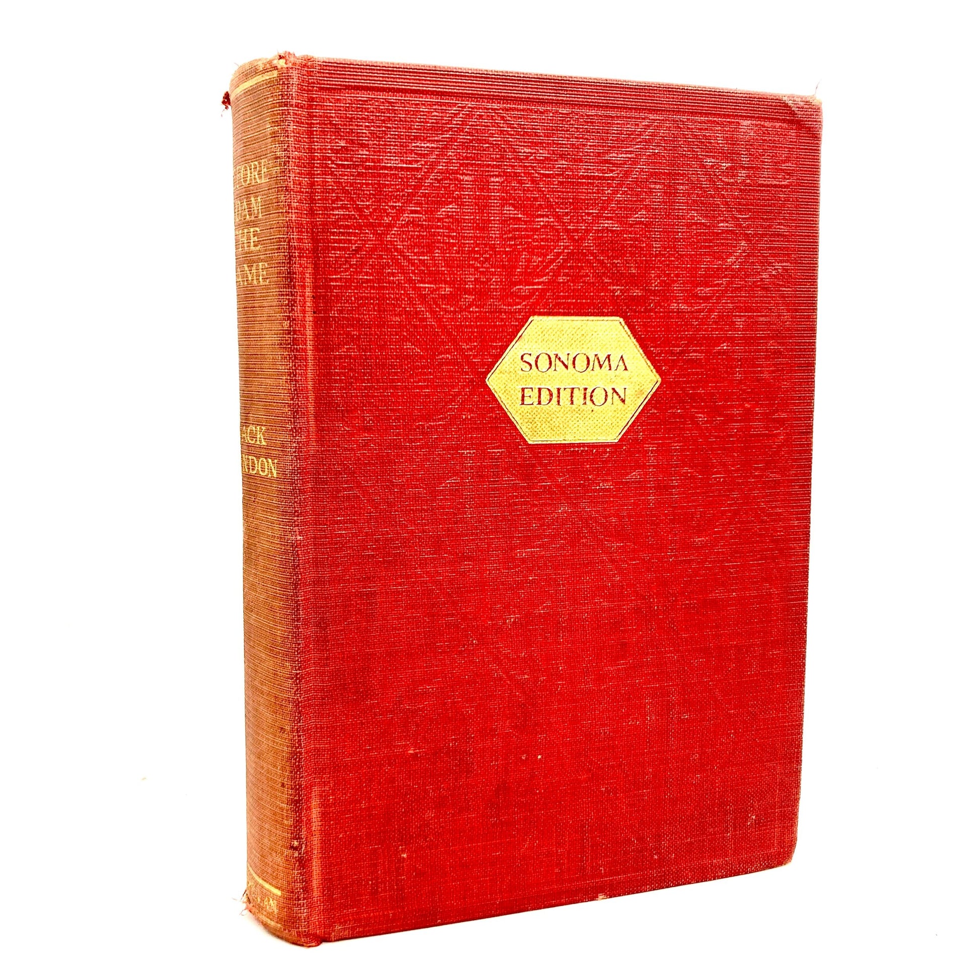 LONDON, Jack "Before Adam"/"The Game" [Macmillan, 1924] - Buzz Bookstore
